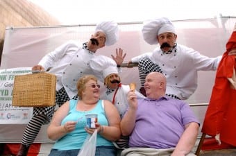 Chefs de Chansons Walkabout Street Theatre Show